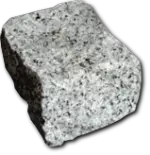 Demi Pavé granit gris 